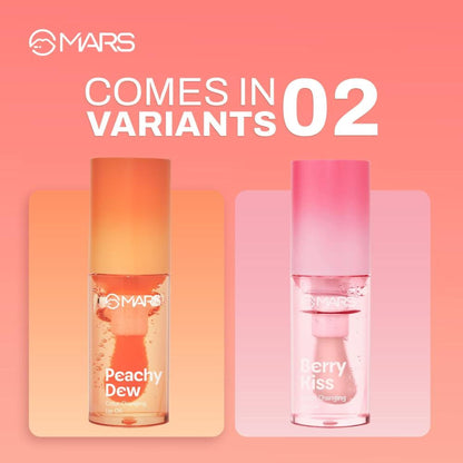 MARS Cosmetics Color Changing Protector Lip Oil - Lo-01-Berry Kiss - Distacart
