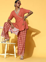 Thumbnail for All About You Ethnic Motifs Viscose Rayon Kurta Set - Distacart