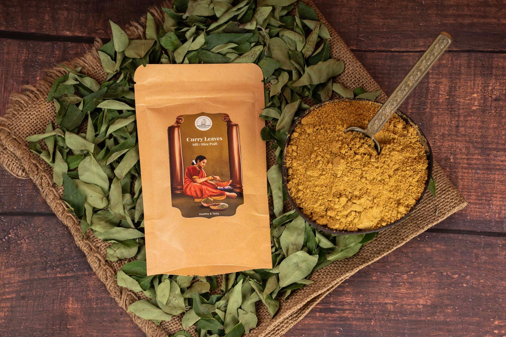 Narchuvai Foods Curry Leaves Idly Podi - Distacart