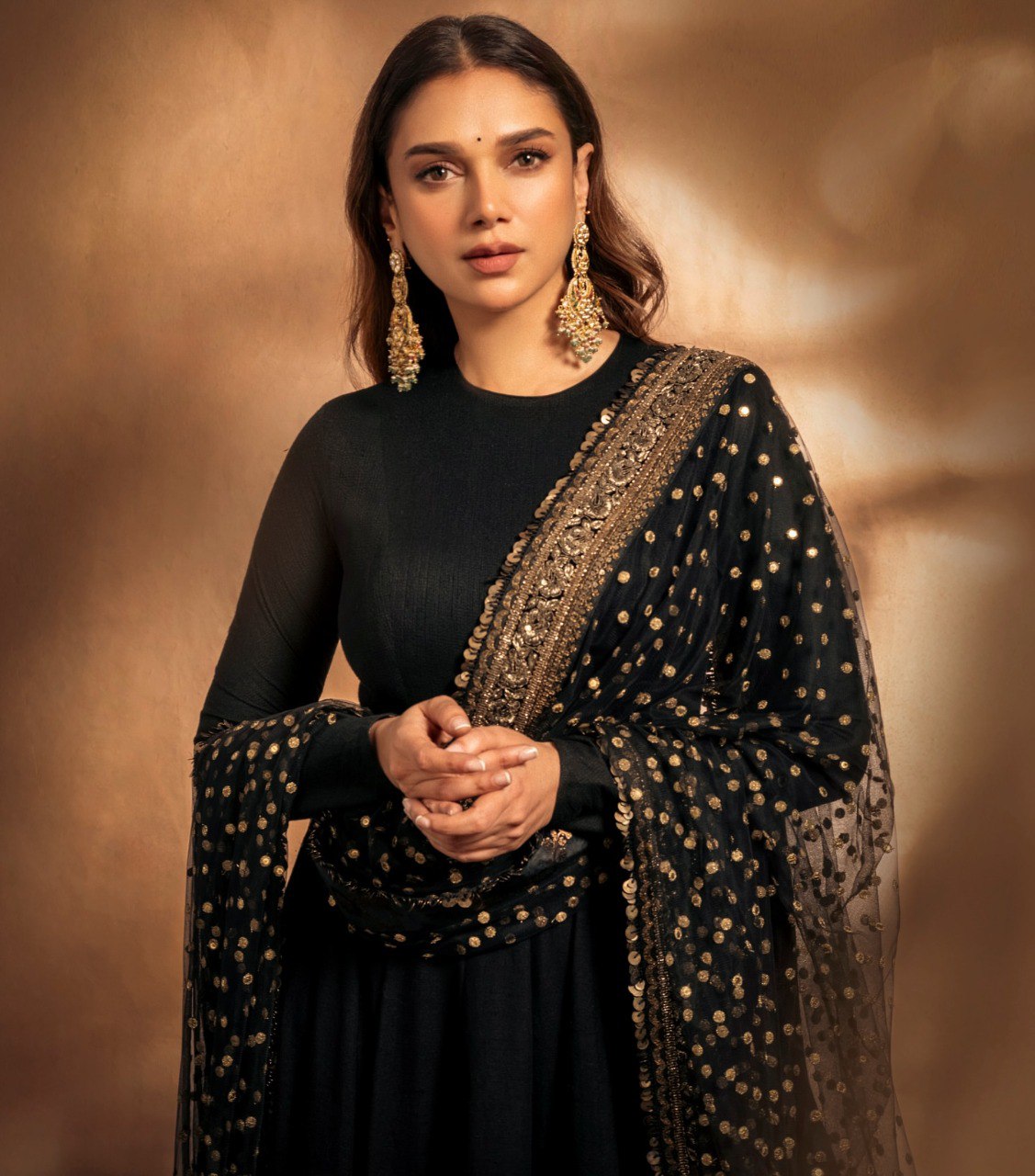 Yash Enterprise Black Rayon Cotton Embroidery Zari Sequins-Work Suit Set