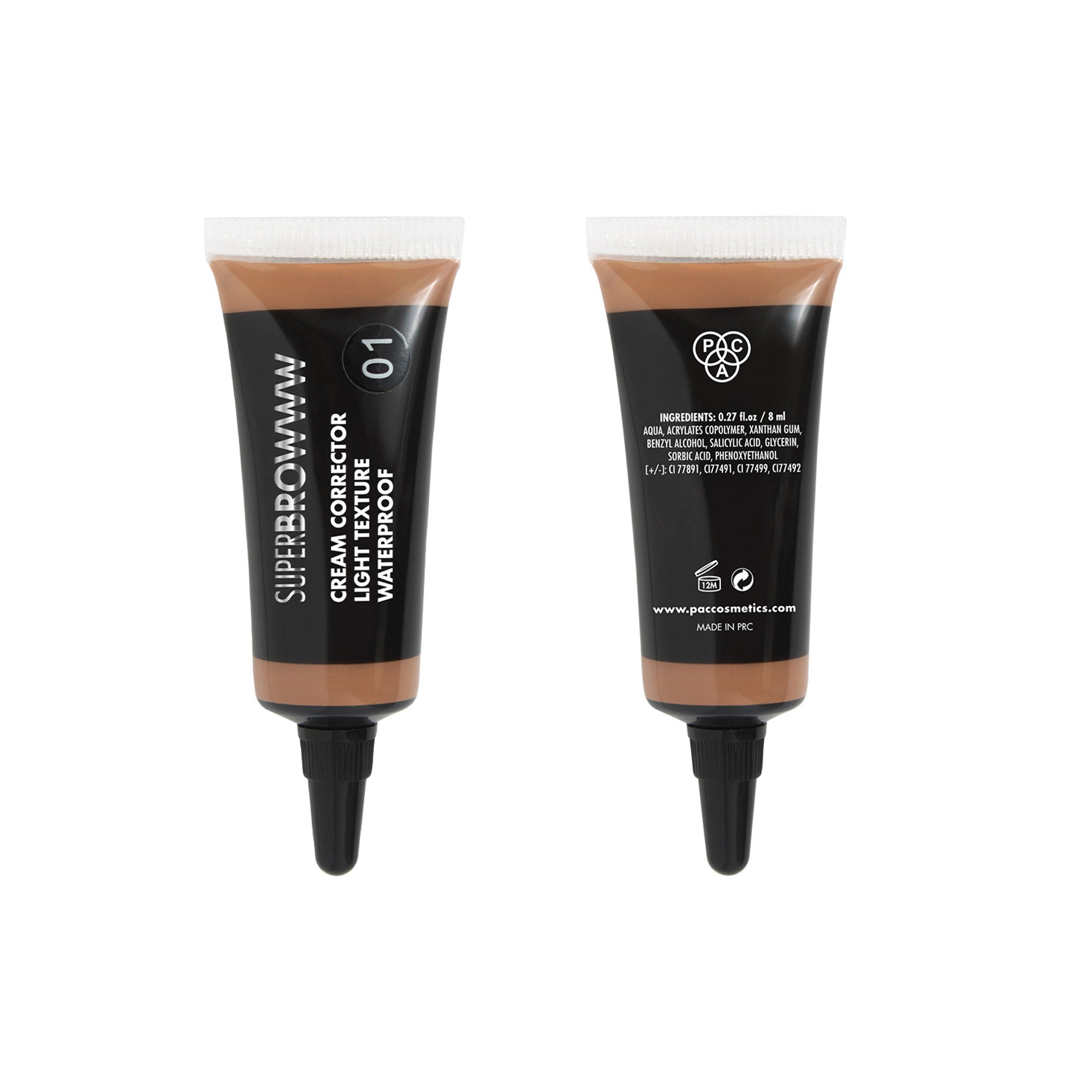 PAC Studio Superbrowww Cream Tube - 01 - 1 - Distacart