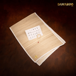 Thumbnail for Damaroo 68x24 inch | Handcrafted Beige Banana Fiber Yoga Mat | Anti Skid Canvas Lining - Beige - Distacart