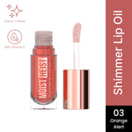 Thumbnail for Swiss Beauty Moist Heist Shimmer Lip Oil Luminous Shine , Hydrating & Lightweight - 3 Orange Alert