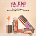 Thumbnail for Swiss Beauty Moist Heist Shimmer Lip Oil Luminous Shine , Hydrating & Lightweight - 3 Orange Alert - Distacart