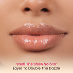 Thumbnail for Swiss Beauty Moist Heist Shimmer Lip Oil Luminous Shine , Hydrating & Lightweight - 3 Orange Alert - Distacart