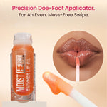 Thumbnail for Swiss Beauty Moist Heist Shimmer Lip Oil Luminous Shine , Hydrating & Lightweight - 3 Orange Alert - Distacart