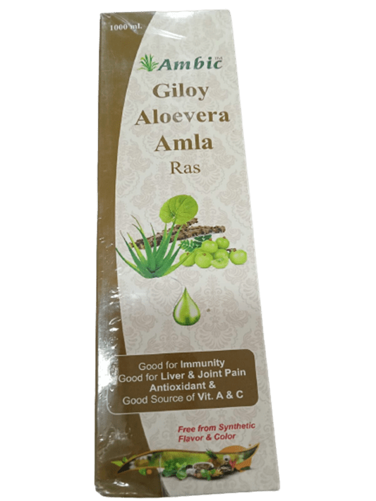 Ambic Giloy Aloevera Amla Ras - Distacart