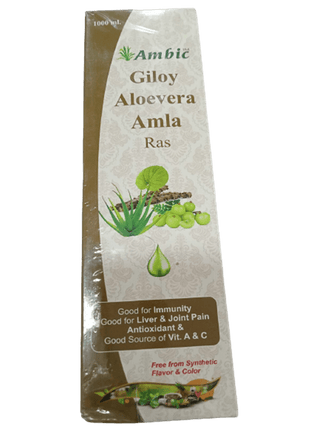 Ambic Giloy Aloevera Amla Ras - Distacart