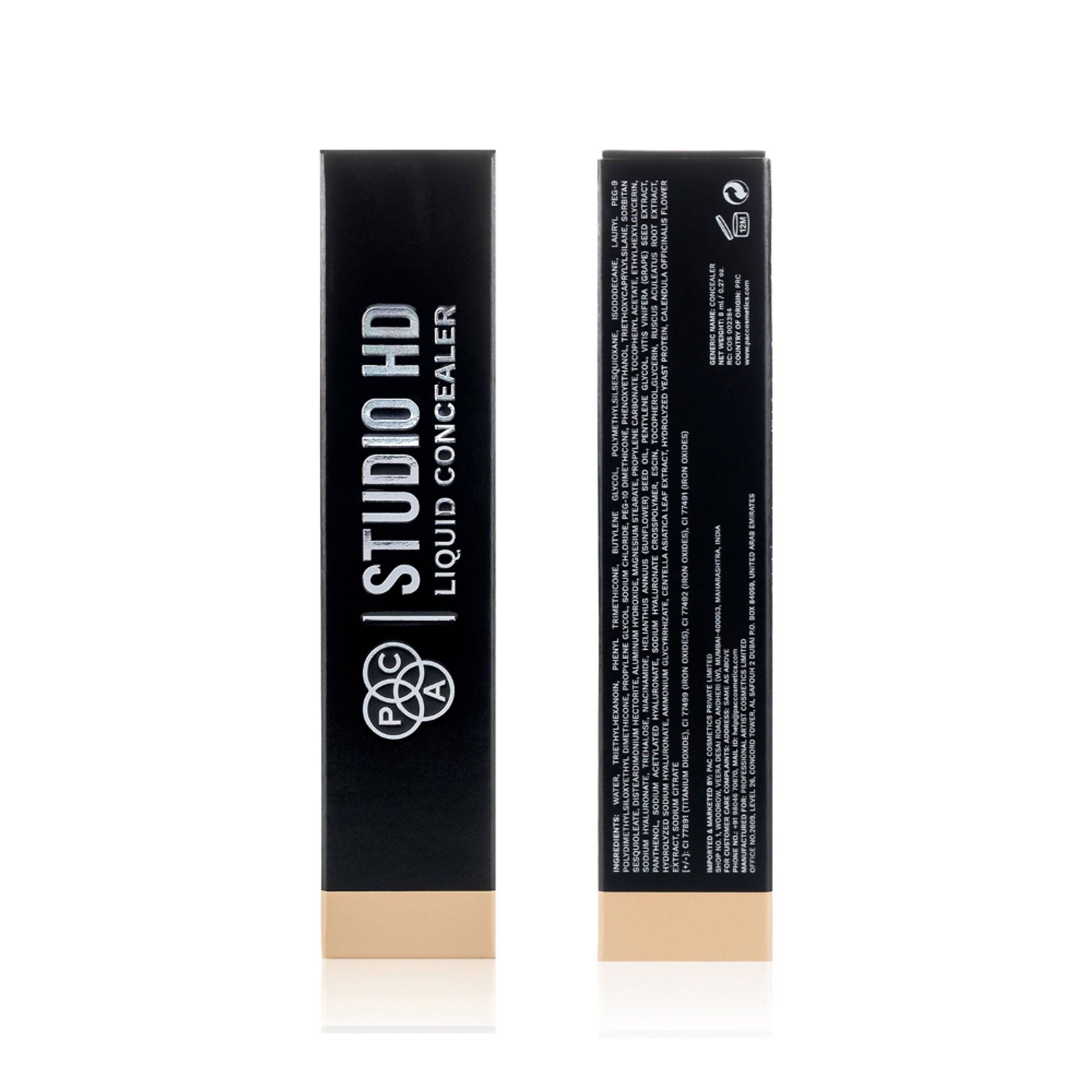 PAC Studio HD Liquid Concealer - HD LIGHT 120