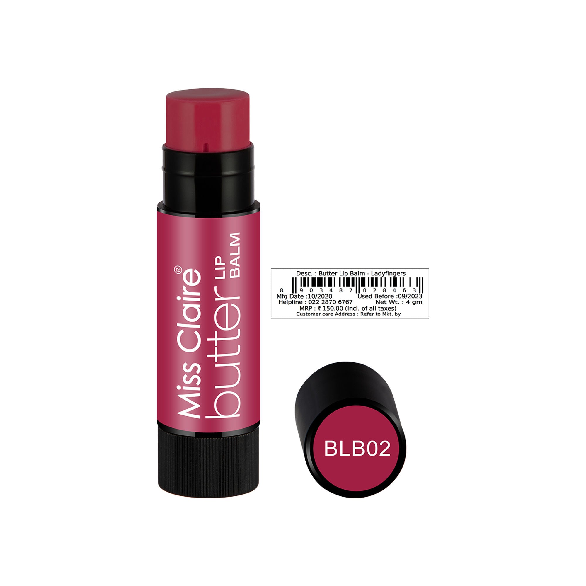 Miss Claire Butter Lip Balm - Ladyfingers
