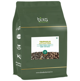 Bixa Botanical Triphala Fruits Extract Powder 40% Tannins