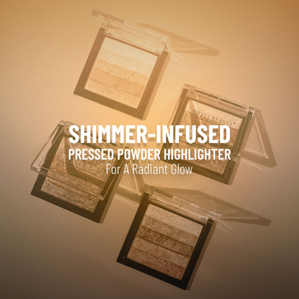 Swiss Beauty Brick Highlighter - 02 - Distacart