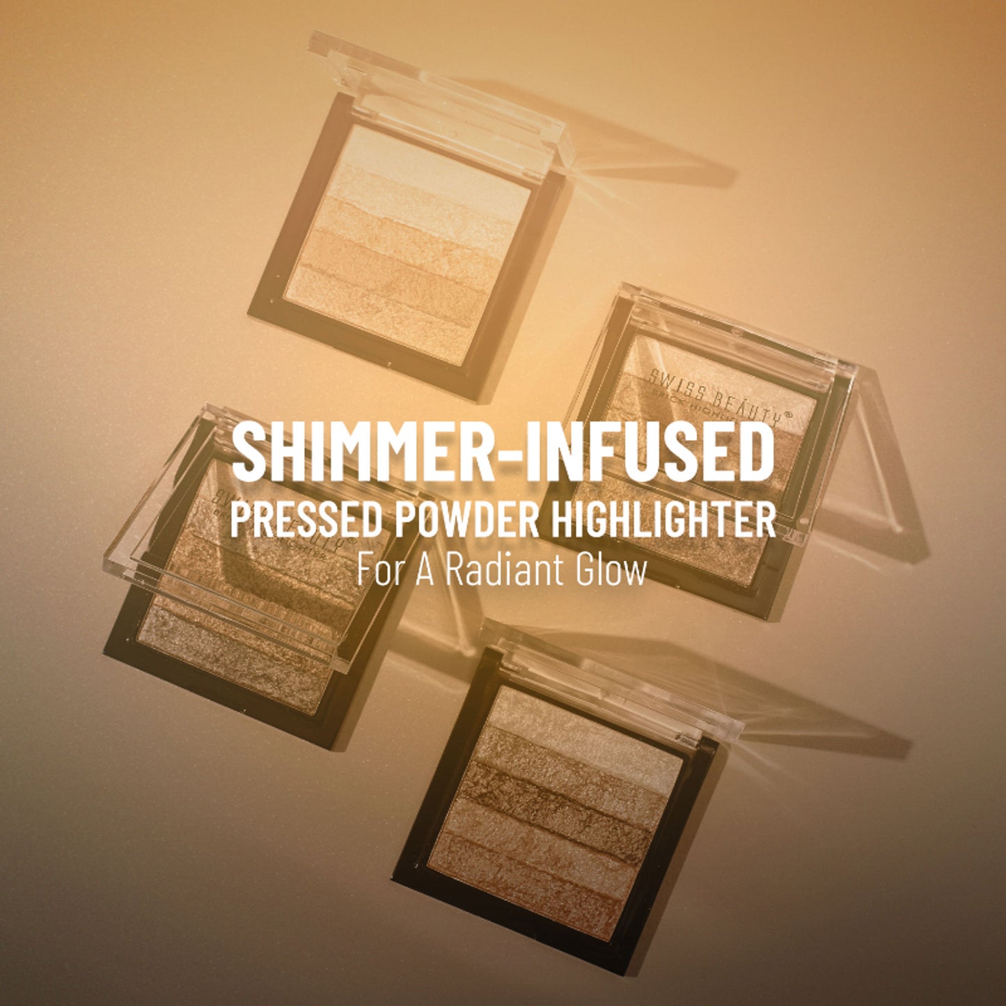 Swiss Beauty Brick Highlighter - 03 - Distacart