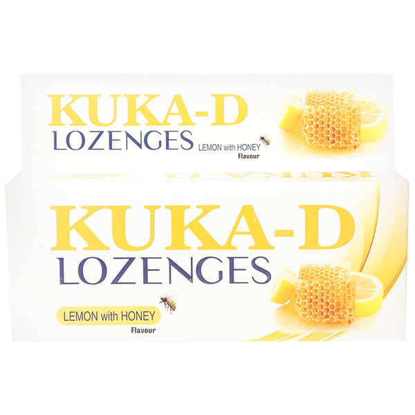Multani Kuka-D Cough Lozenges(6 Each) Lemon with Honey