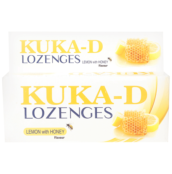 Multani Kuka-D Cough Lozenges(6 Each) Lemon with Honey