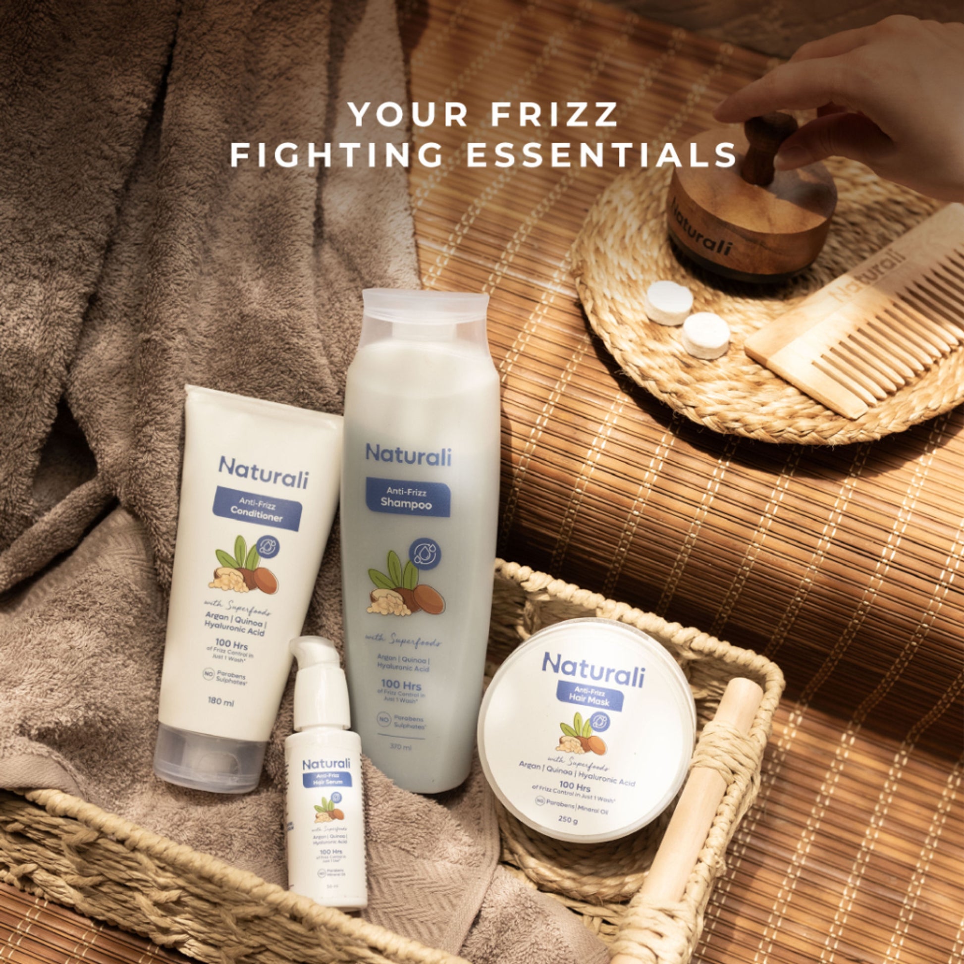 Naturali Anti Frizz Shampoo - Distacart