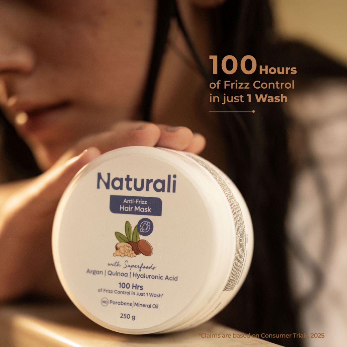 Naturali Anti-Frizz Hair Mask - Distacart