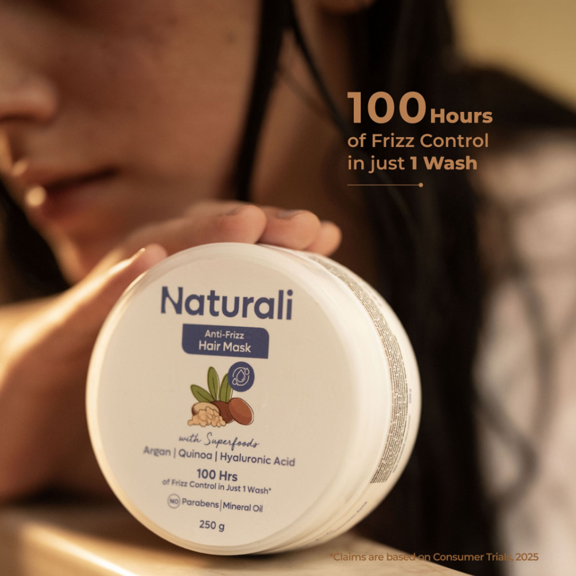 Naturali Anti-Frizz Hair Mask - Distacart
