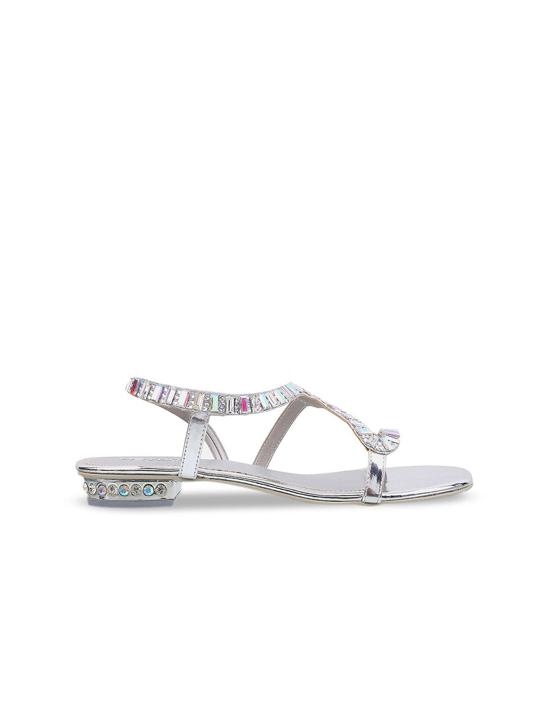 Metro Embellished Open Toe Heels