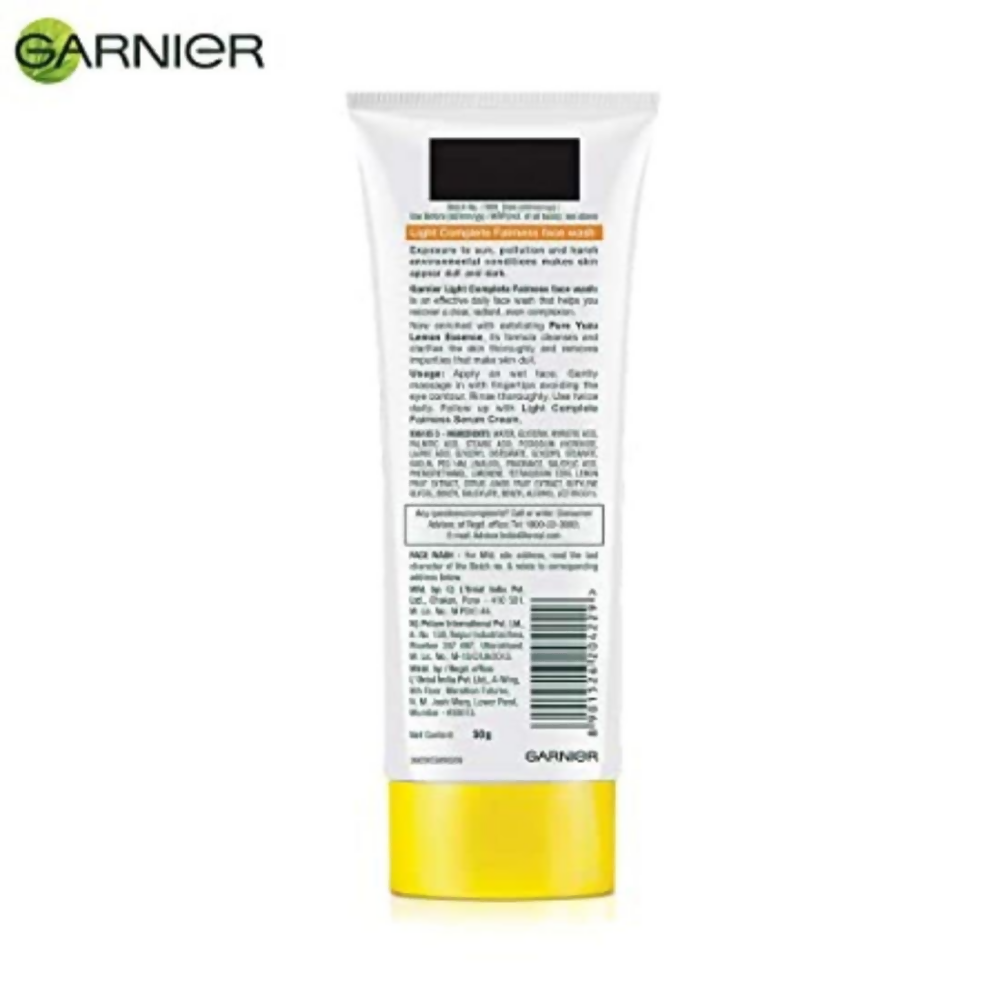 Garnier Skin Naturals Bright Complete Face Wash - Distacart
