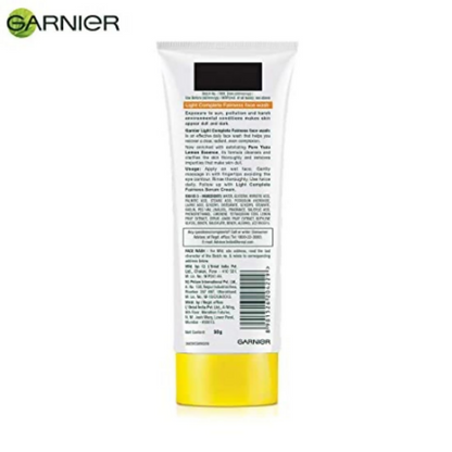 Garnier Skin Naturals Bright Complete Face Wash - Distacart