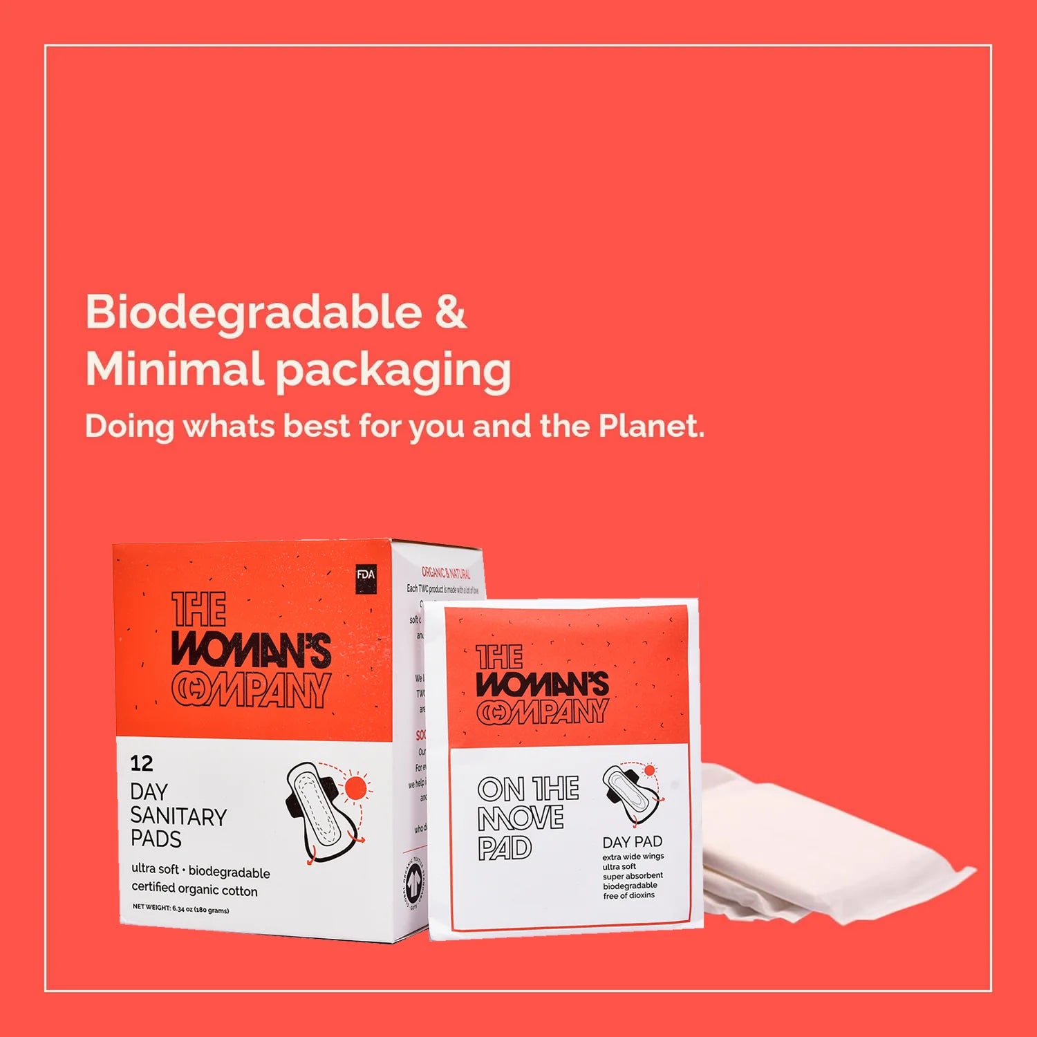 The Woman's Company Day Sanitary Pads (290 MM) - Distacart