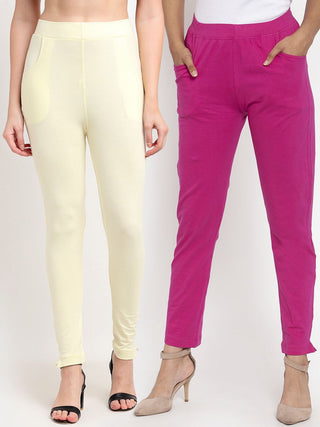 TAG 7 Women Pack Of 2 Leggings - Distacart