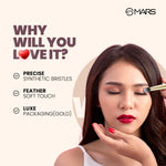 Thumbnail for MARS Cosmetics Artist's Arsenal Professional Eyeshadow Smudging Pencil Brush Golden - Distacart