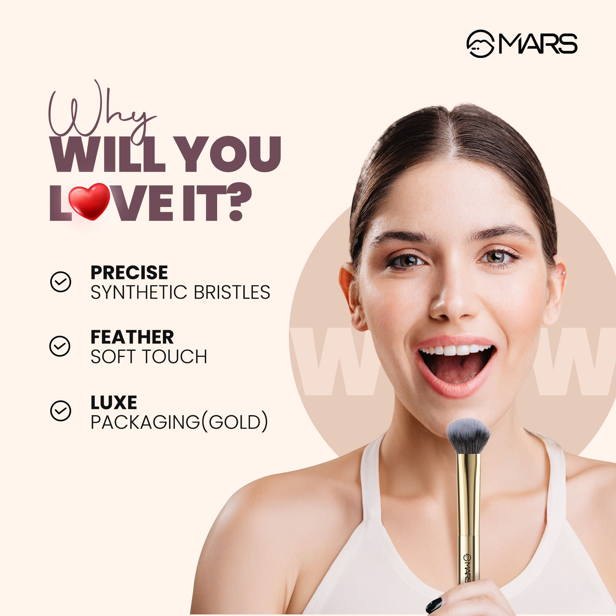 MARS Cosmetics Dense Highlighter Brush