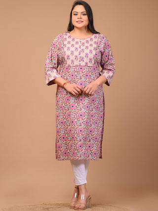 Swasti Women Ethnic Motifs Printed Floral Kurta - Distacart