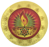 Stickerbazaar Micro Golden Embossing Rangoli Stickers - Distacart