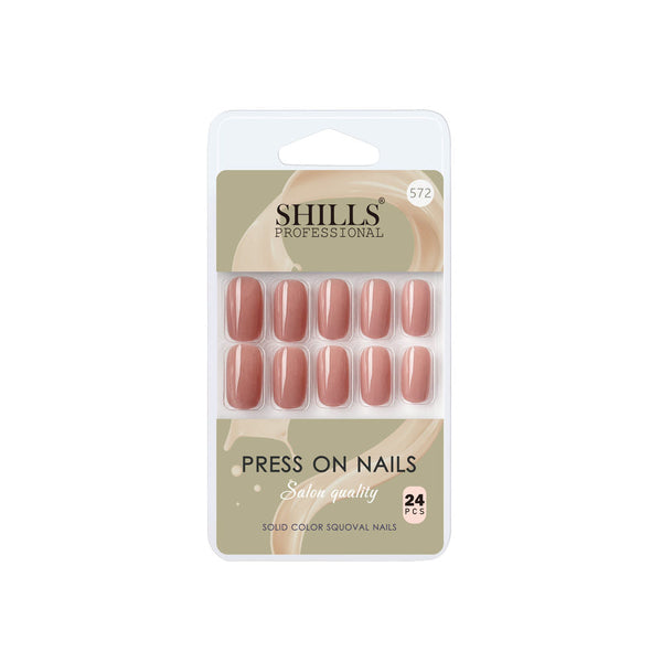 shills professional reusable press on nails square spn572