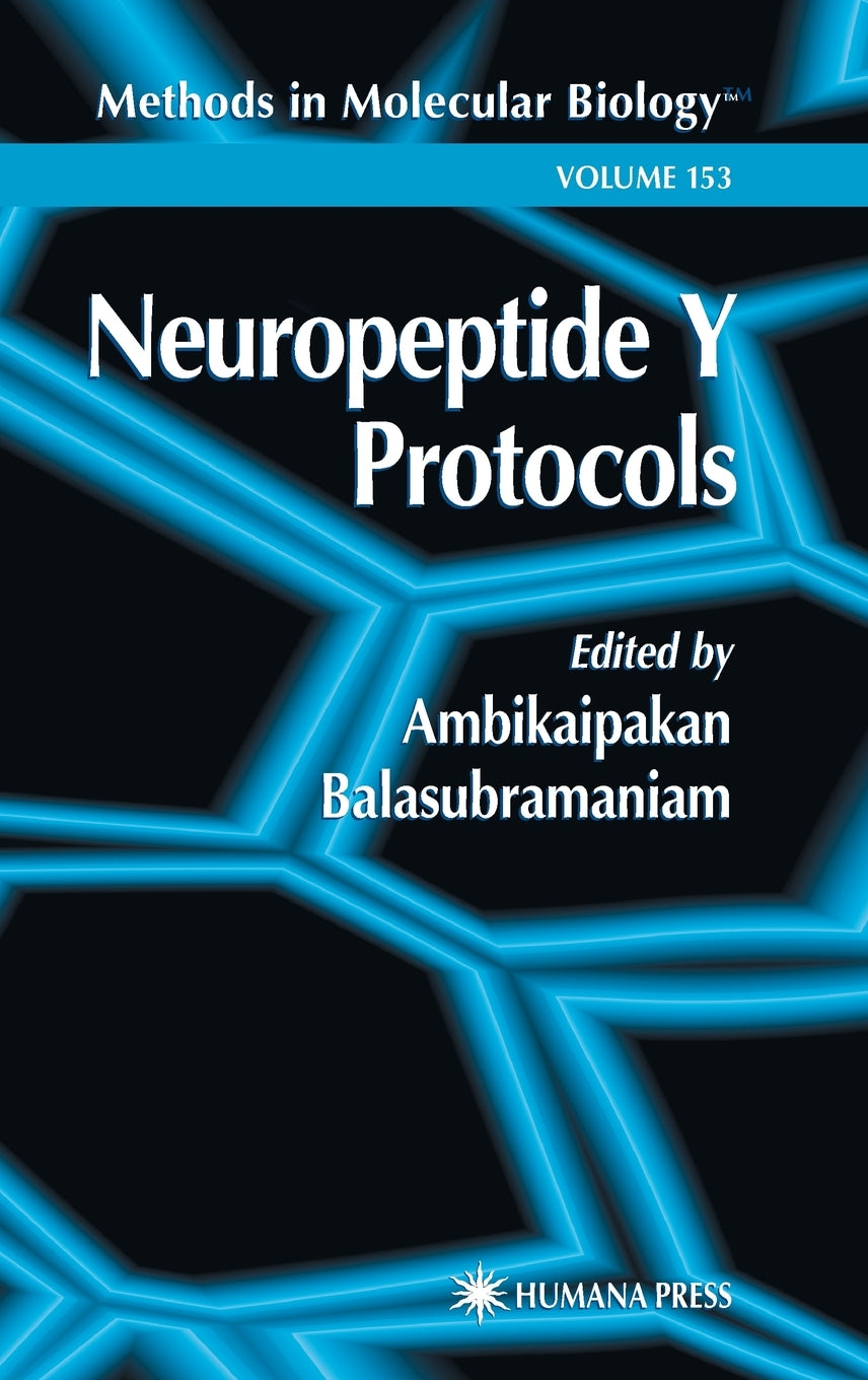 Image 1 of Hardcover for the product Neuropeptide Y Protocols - Ambikaipakan Balasubramaniam