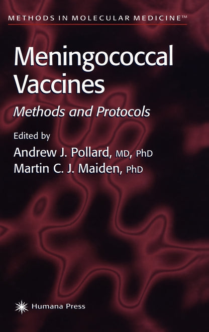 Image 1 of Hardcover for the product Meningococcal Vaccines - Martin C.J. Maiden,Andrew J. Pollard,
