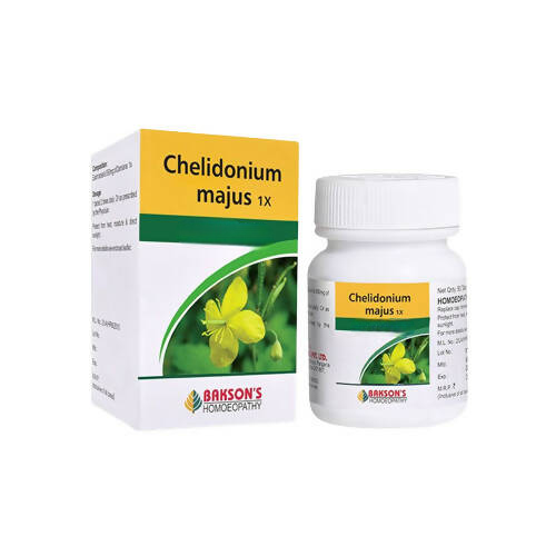 Bakson's Homeopathy Chelidonium Majus Tablets - Distacart