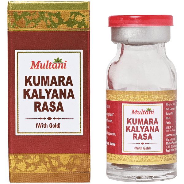 Multani Kumar Kalyan Ras (With Gold) Tablet