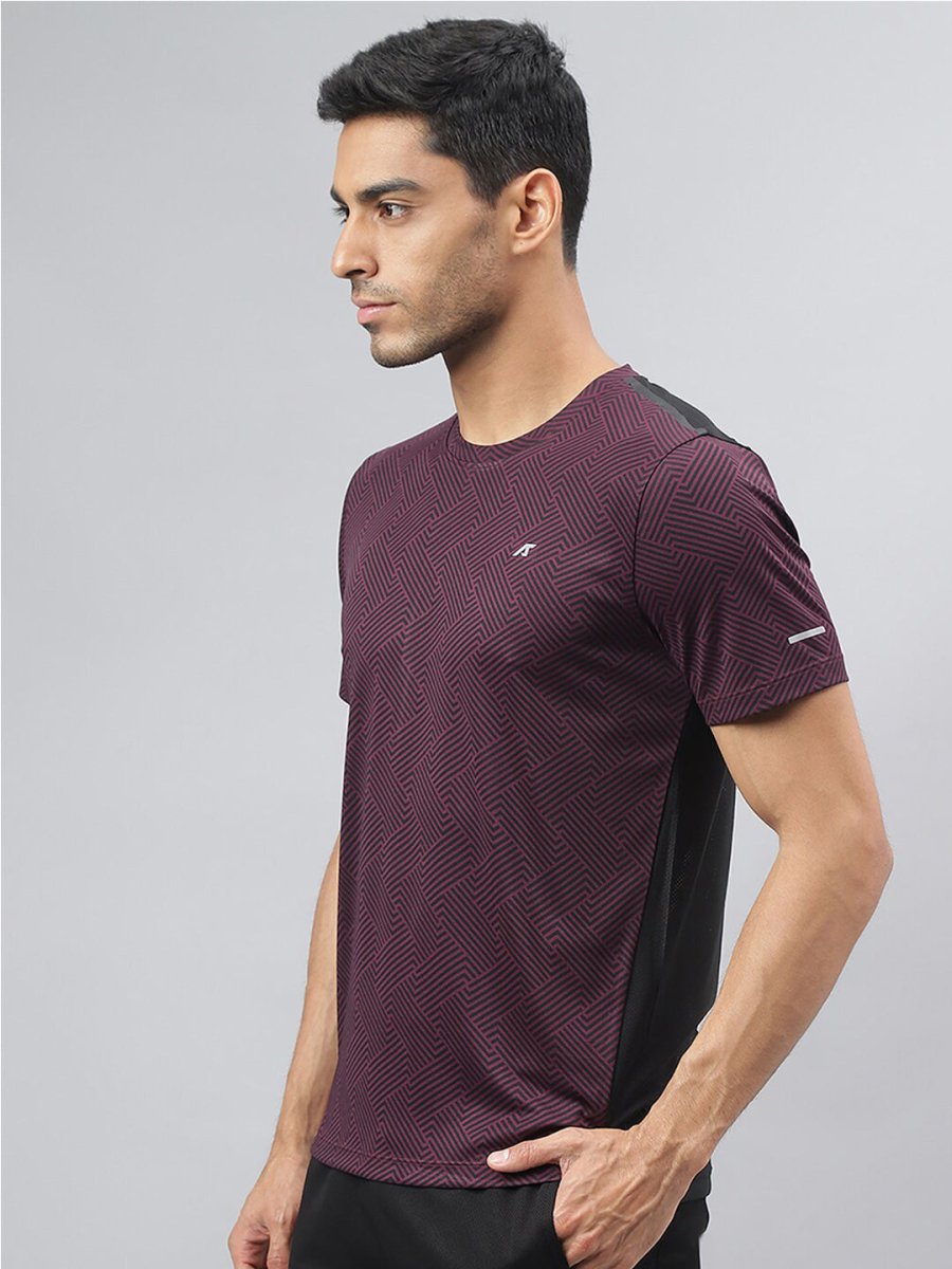 Alcis Drytech+ Anti-Static Slim-Fit Round Neck Running T-Shirt - Distacart