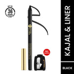 Thumbnail for Swiss Beauty Bold & Black Kajal with Sharpener