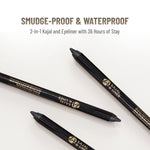 Thumbnail for Swiss Beauty Bold & Black Kajal with Sharpener - Distacart