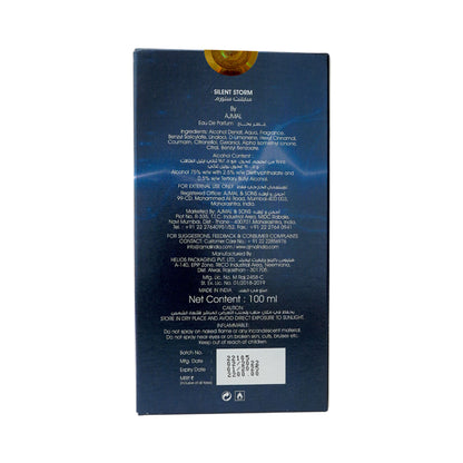 Ajmal India Silent Storm EDP Perfume For Men - Dista
