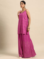 Thumbnail for All About You Foil Printed Regular Kurta with Palazzos - Distacart