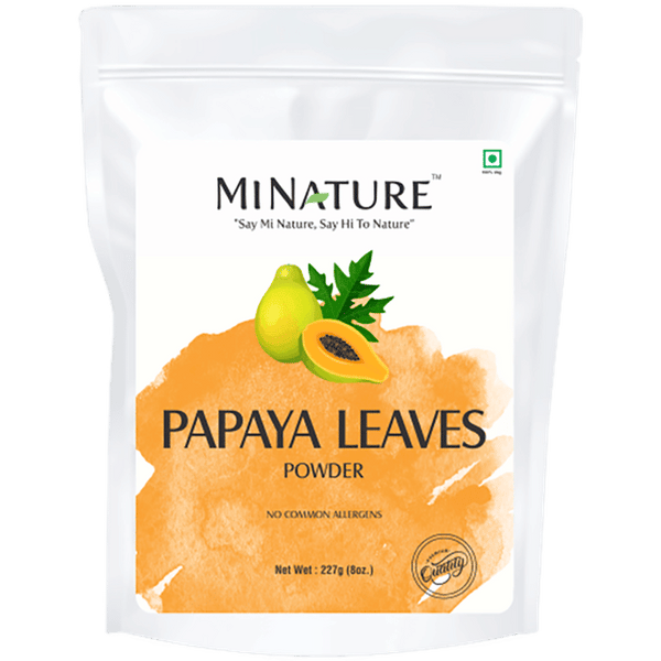 Minature Papaya Leaves Powder