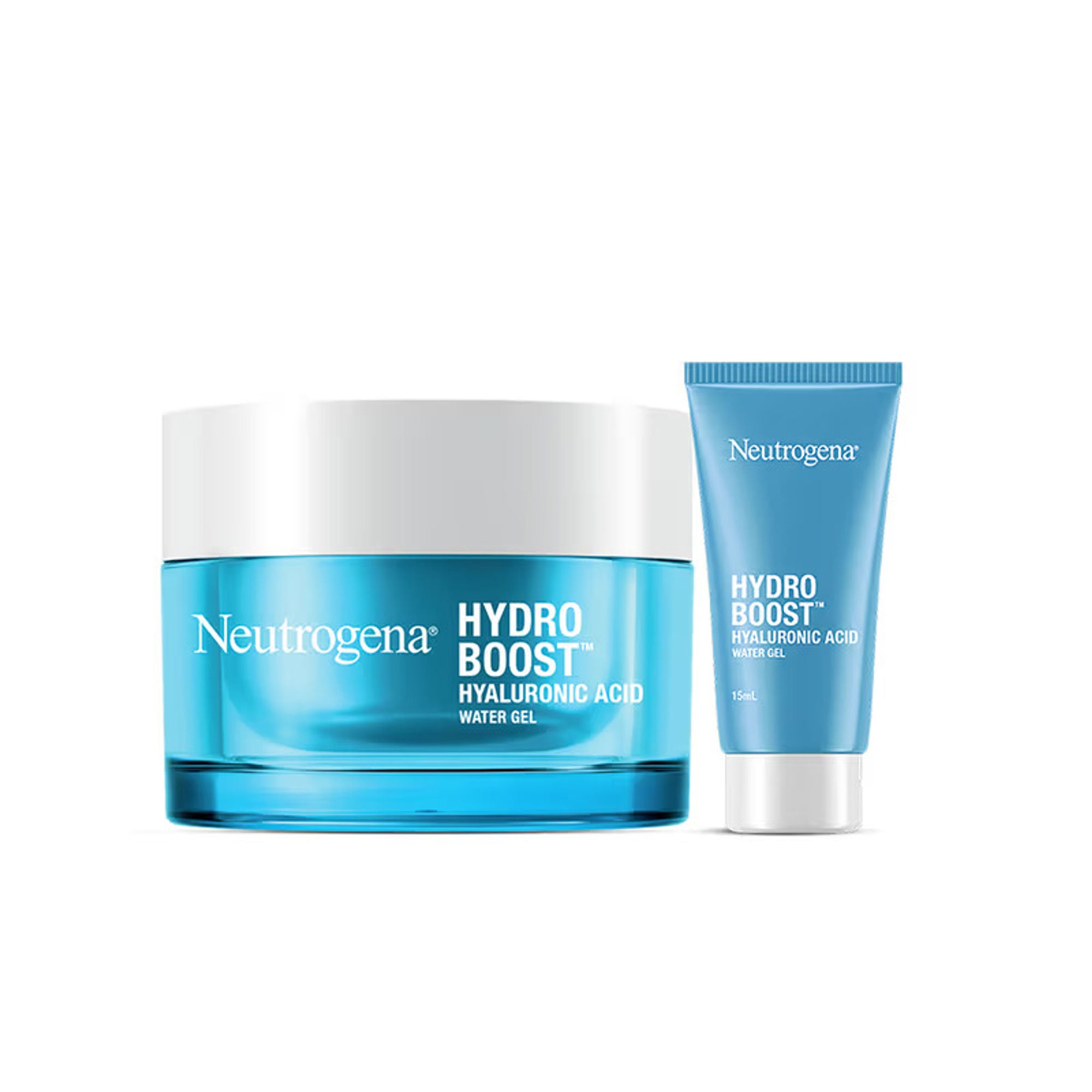 Neutrogena Summer Hydrating Gel Home + Travel Combo With Hyaluronic Acid For 72 Hours Hydration