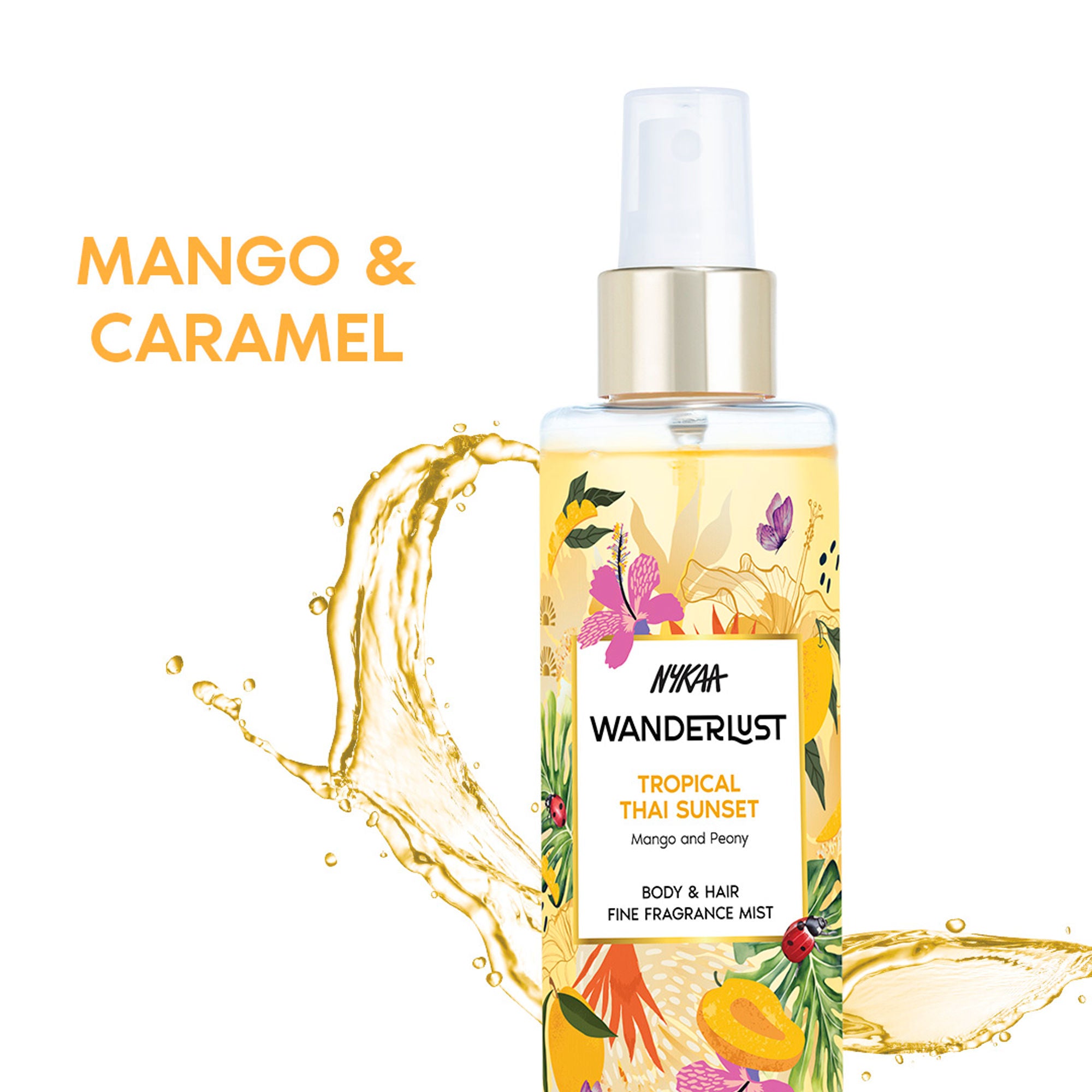 Wanderlust Fragrance Mist For Her - Tropical Thai Sunset - Distacart