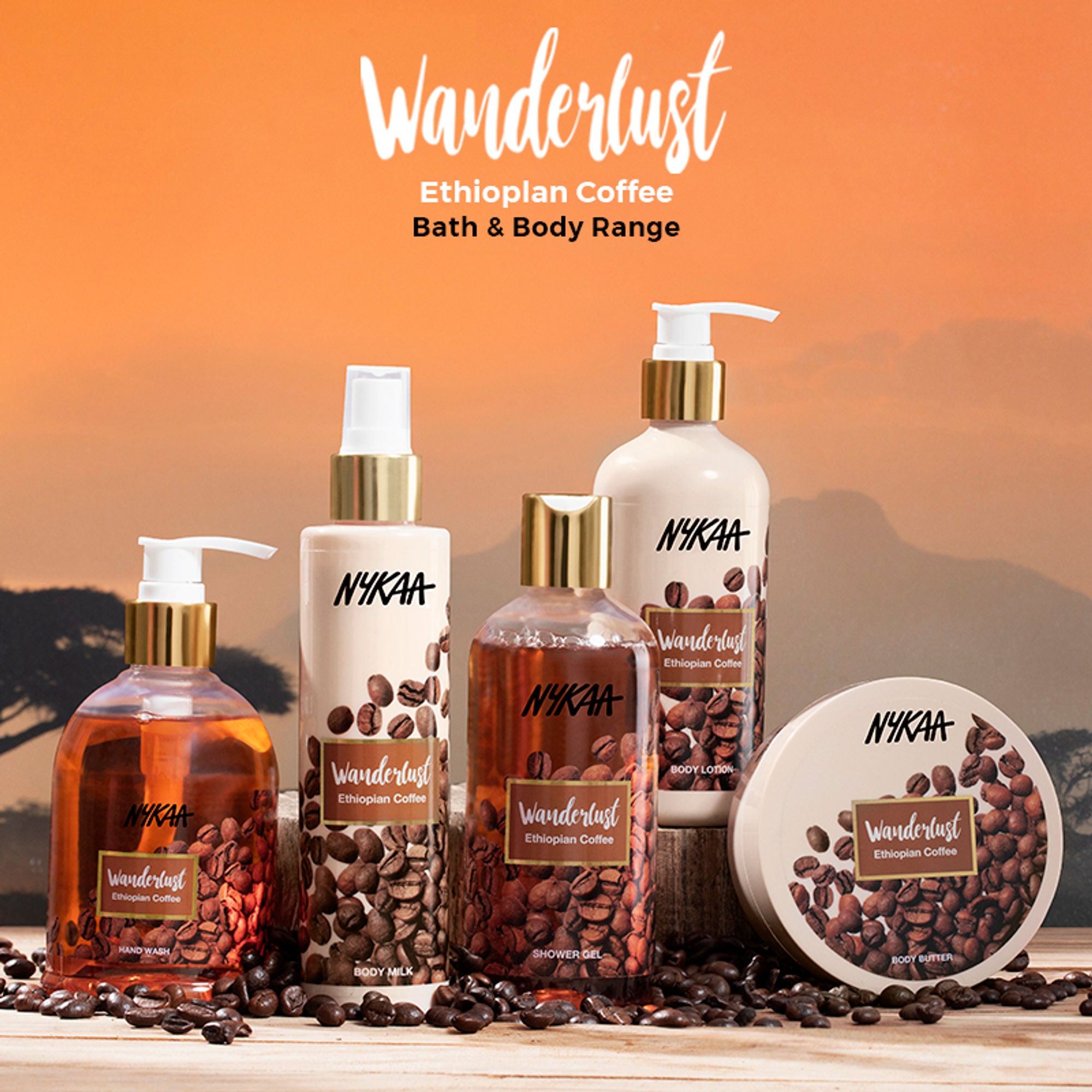 Wanderlust Moisturizing Body Lotion - Ethiopian Coffee - Distacart