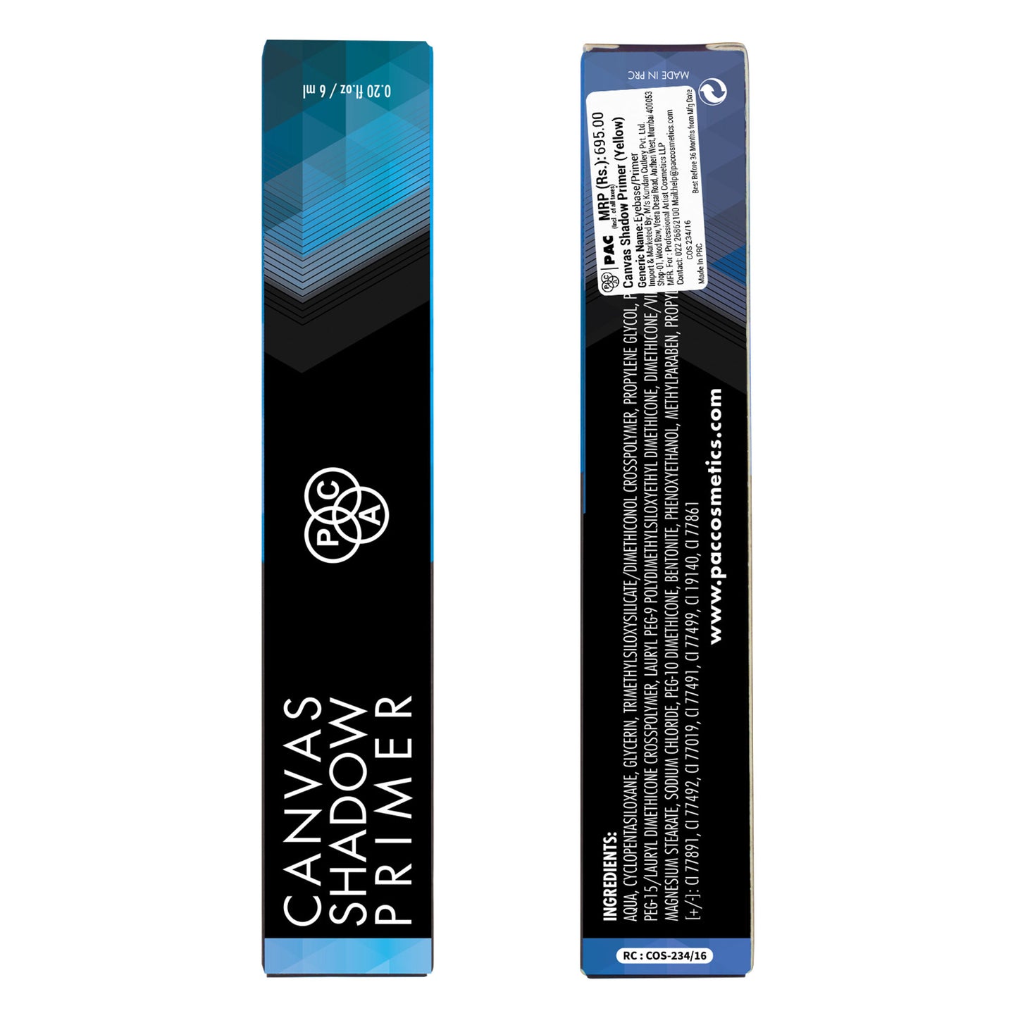 PAC Studio Canvas Shadow Primer - Yellow - Distacart