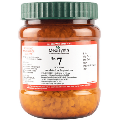 Medisynth Bio-Chemic Combination No.7 Tablets - Distacart