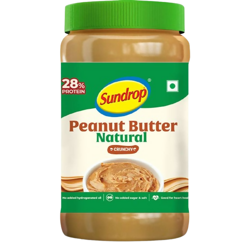 Sundrop All Natural Unsweetened Crunchy Peanut Butter - Distacart