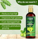 Thumbnail for Dravida Organics Amla Hair Oil – Pure Cold Pressed - Dista