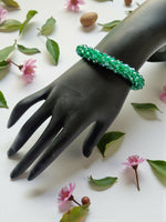 Thumbnail for Inhanns Unisex Crystal Bloom – Adjustable Crystal Bead Bracelets - Sea Green - Distacart